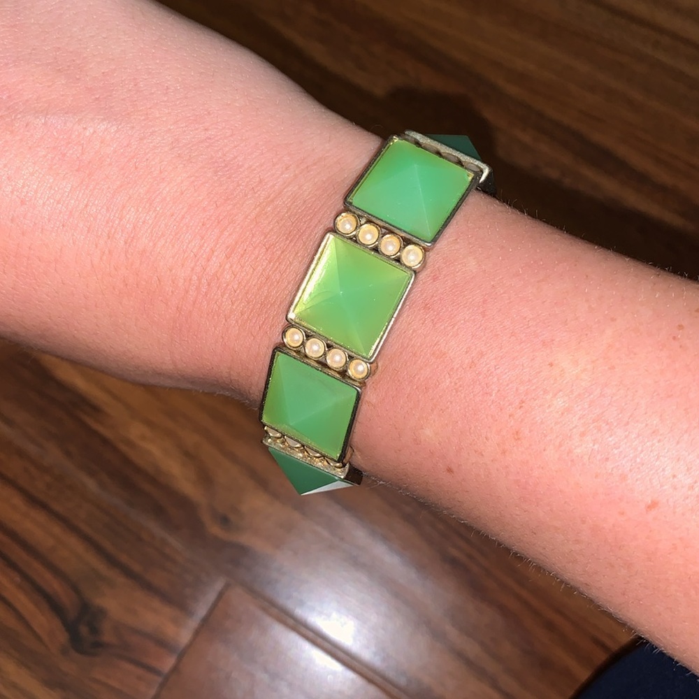 Green bracelet from Pacsun